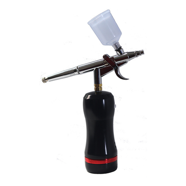 Portable Wireless Airbrush Kit with Ergonomic Trigger Control and Lightweight Design