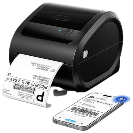 USB Thermal Shipping Label Maker 25.4–118mm Desktop Barcode Printer 203 DPI