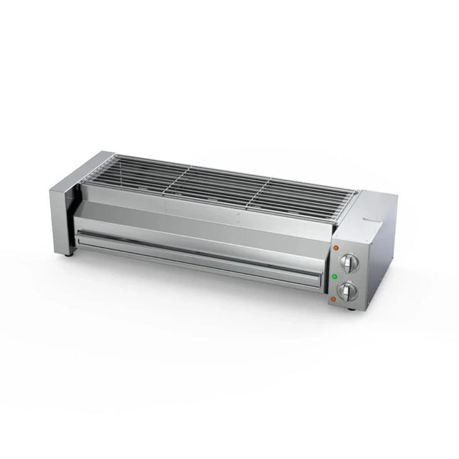 High-Performance Indoor Electric Rotating BBQ Grill for Skewers & Seafood