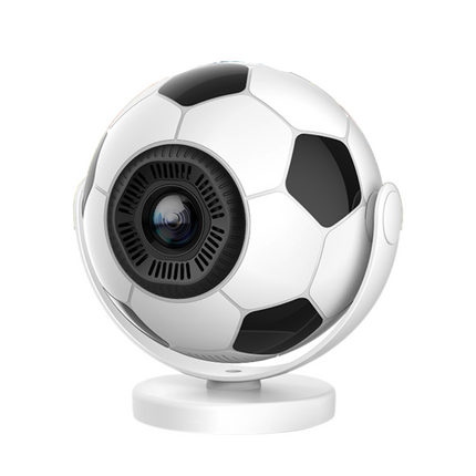 Portable Smart Projector with Android System, 720P LCD Display and Manual Focus