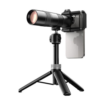 Long-Range Smartphone Zoom Lens Kit with Adjustable Tripod Stand