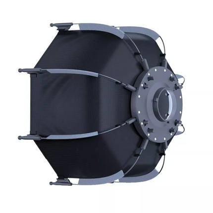 Compact Octagon Soft Light Modifier for COB LED Video Lights with Mini Bowens Mount
