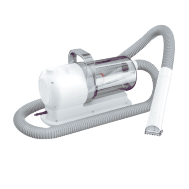300W Pet Grooming Vacuum Kit – Low Noise, Self-Cleaning Design with Detachable Combs