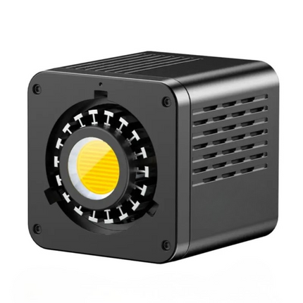 Portable 40W COB LED Video Light – Adjustable Brightness & 2500-6500K Color Temperature