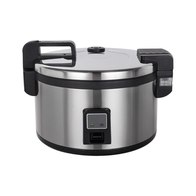 Large Capacity Commercial & Industrial Rice Cooker – Stainless Steel Heavy-Duty Design (21–25L)
