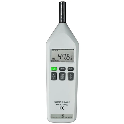 Portable Digital Sound Measurement Meter with Multi-Mode dB Detection (30–130dB)