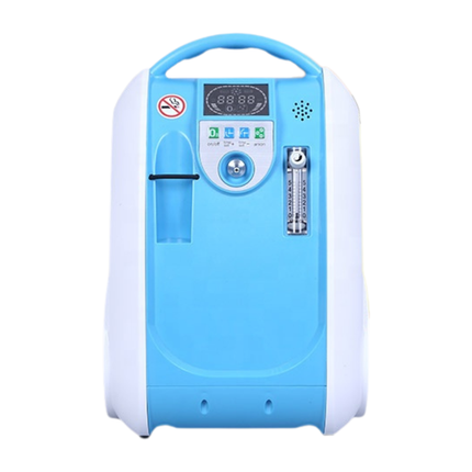 Portable Oxygen Concentrator 1–5L/min – Rechargeable for Home, Car & Outdoor Use
