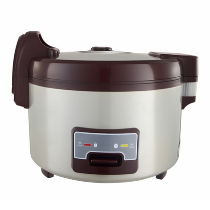 Commercial Stainless Steel Rice Cooker 10L Large Capacity with Automatic Cooking & Warming