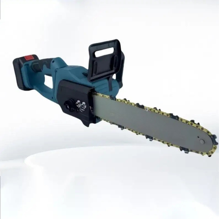 Cordless 21V Brushless Electric Pruning Chainsaw – 12 Inch Wood Cutter