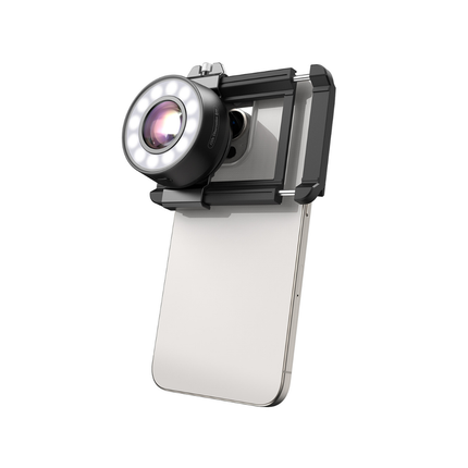 Smartphone 120X Macro Microscope Clip with Dual LED & UV Illumination