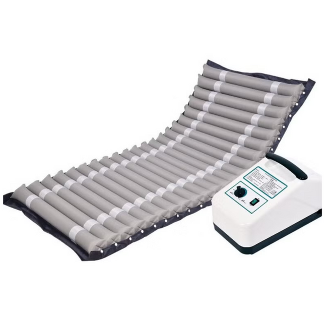 Hospital Bed Air Mattress with Nylon PVC Composite, Multi-Air Chamber Design & Silent Pump