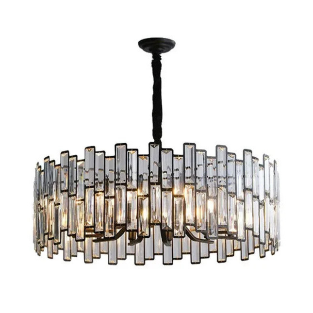 Luxury Modern Crystal Chandelier – Hanging Ceiling Light for Lounge, Hallway & Dining Room