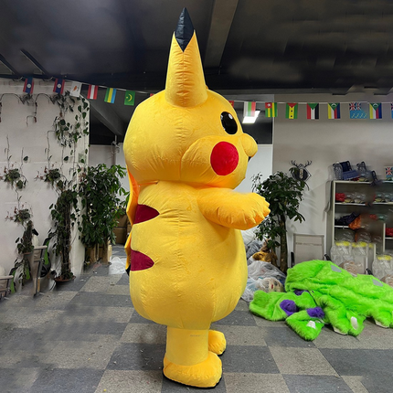 Inflatable Cartoon Mascot Costume for Adults – Unisex Full-Body Party & Cosplay Suit