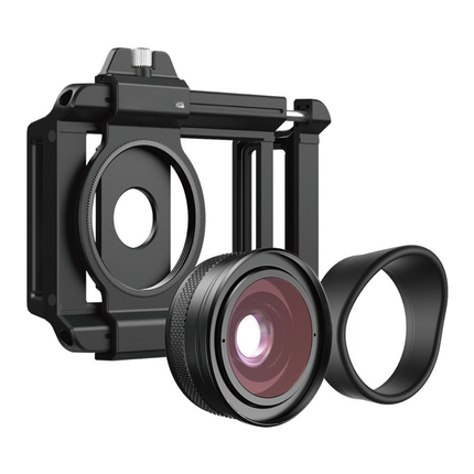 Universal Smartphone Macro Zoom Lens with 10–20X Magnification Clip