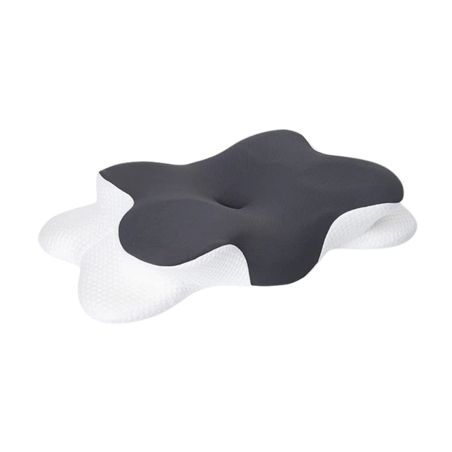 Orthopedic Butterfly-Shape Memory Foam Pillow for Cervical Comfort and Better Sleep