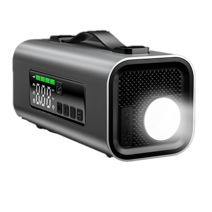 Portable 150 PSI Tyre Inflator with Digital Display, Auto Shut-Off & LED Light