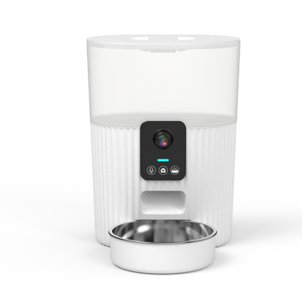Smart WiFi Pet Feeder with Camera – Automatic Dry Food Dispenser for Cats, Dogs, Birds & Small Pets