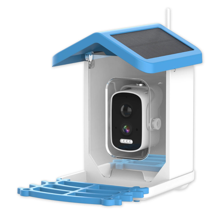 Smart Bird Feeder with 5MP 2.5K Camera | Solar & USB-C Charging | 1.5L Capacity