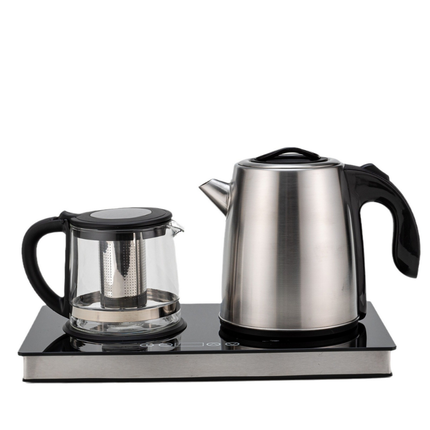 Cordless Stainless Steel Electric Tea Kettle (1.2L / 2L) – Fast-Boil Hot Water Pot for Home, Office & Travel