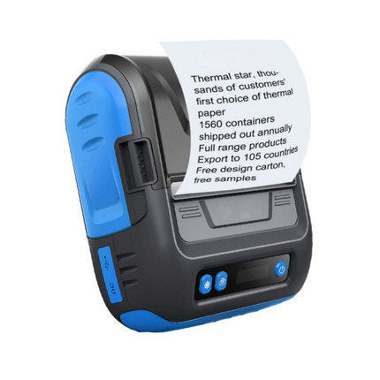 Wireless Bluetooth Thermal Printer for Mobile Labels & Receipts – Compact Direct Thermal Printing Device