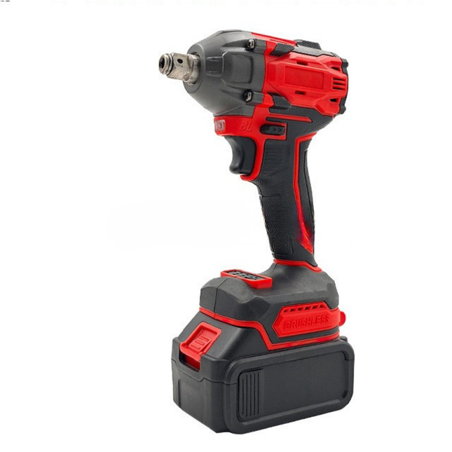 Rechargeable Electric Wrench Set with Brushless Motor and Square Drive