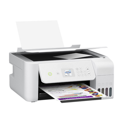 Wireless All-in-One Super Tank Inkjet Printer with USB Connectivity and Continuous Ink System