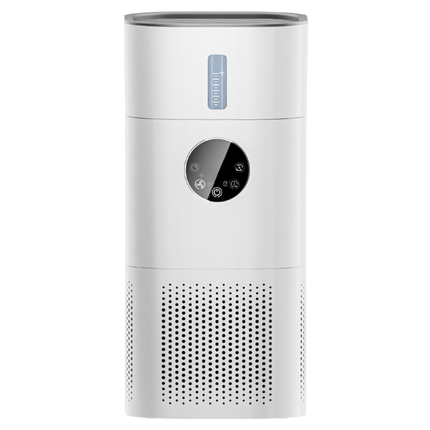 Compact Personal Air Purifier Humidifier with Air Quality Display for Home Office