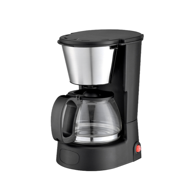 6 Cup Automatic Drip Coffee Maker with Brew System and Compact Modern Design