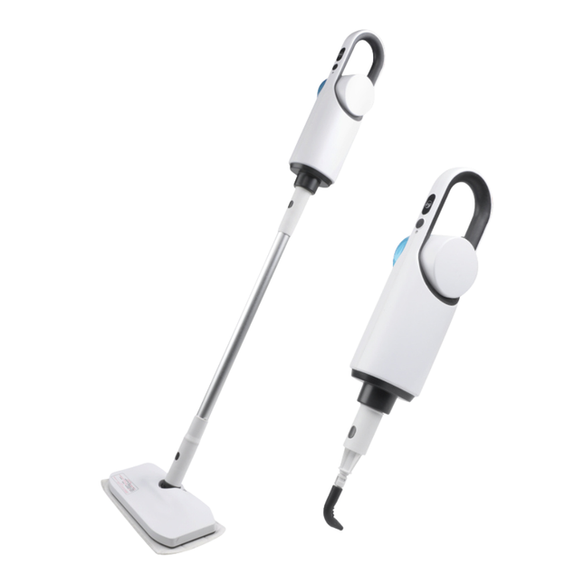 2 in 1 Steam Mop Cleaner 1500W High Power with 370ml Water Tank for Home Surfaces