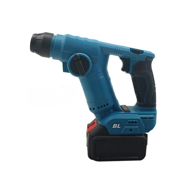 Cordless Brushless Hammer Drill with Rechargeable Lithium Battery and High Torque