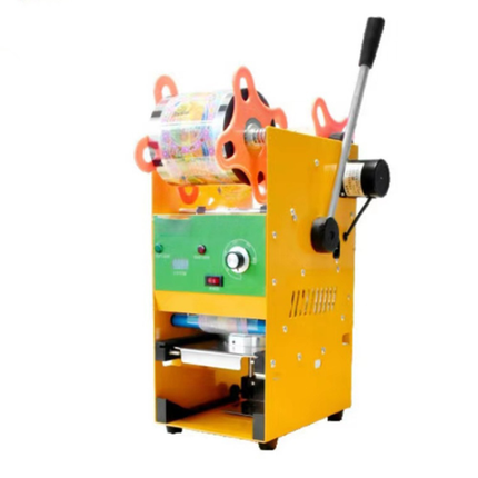 Semi Automatic Drink Cup Sealing Machine for Cafes Juice Bars and Small Businesses