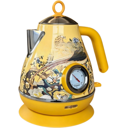 Compact 2000W Electric Kettle 1.7L Stainless Steel with Cordless Base