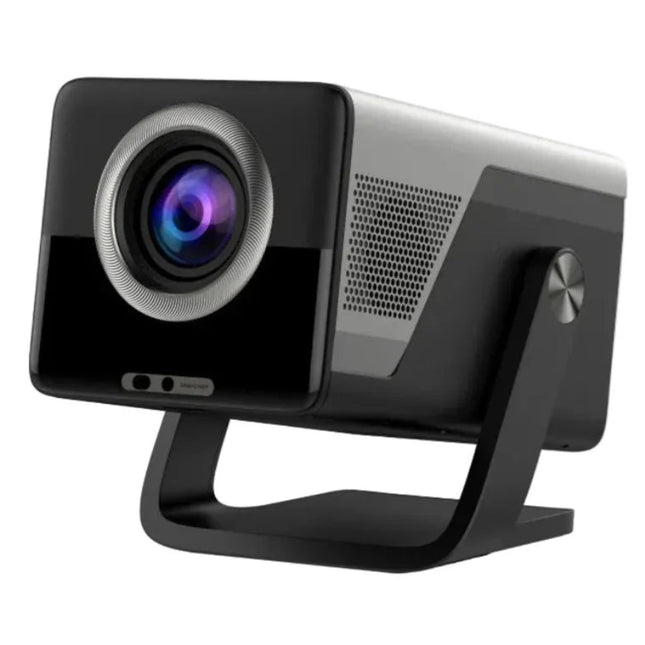 Smart Portable Full HD Projector with Android 14, Auto Focus & Wireless Connectivity