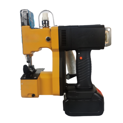 Heavy Duty Portable Bag Sealing Machine 36V Rechargeable Battery 210W Chain Stitch Industrial Bag Closer