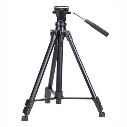 Professional Aluminum Tripod Stand for Video & Digital Cameras – 165cm Extendable, 5kg Load, Flip Lock Legs
