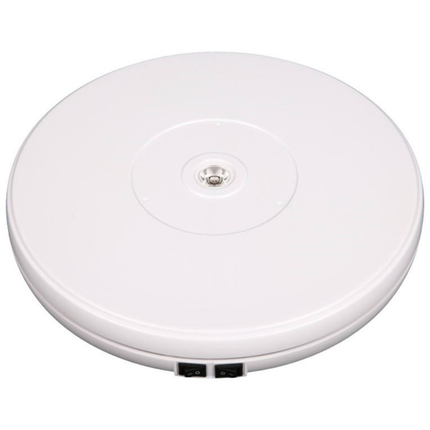 Rechargeable 360° Motorised Photography Turntable with Remote and Adjustable Speed Modes
