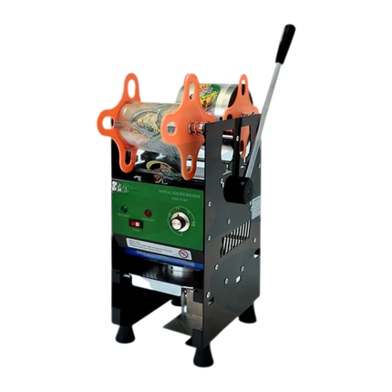 Semi Automatic Beverage Cup Sealer Heat Digital Control Fast Reliable