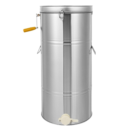 Manual 2 Frame Stainless Steel Honey Extractor for Beekeeping with Hand Crank