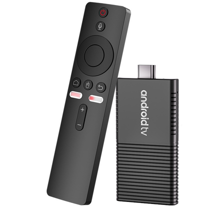 Android 14 TV Stick, 4K/8K Streaming Device, Dual WiFi, 8GB RAM 128GB Storage, Voice Control Remote