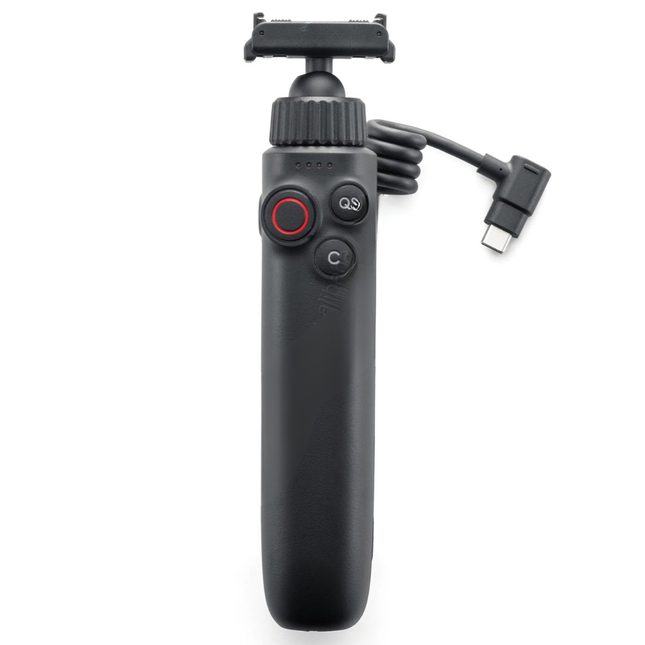 Rechargeable Camera Charging Handle with Bluetooth Remote, Extension Pole and Wrist Strap