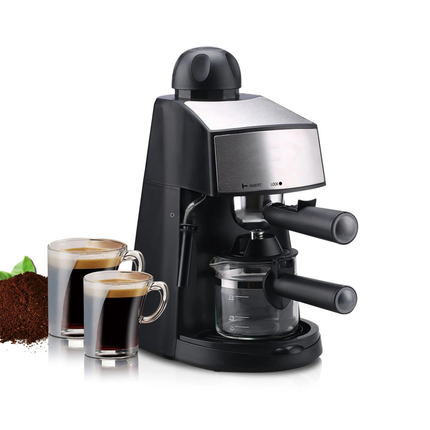 Automatic Espresso Coffee Machine 240ml with Milk Frother and 1L Water Tank