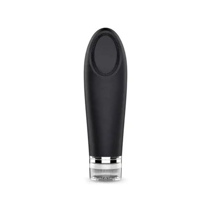 USB Rechargeable Sonic Facial Cleansing Brush with Heat Function Waterproof Silicone Face Cleanser