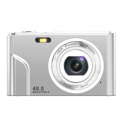 Portable 1080P FHD Digital Camera with 48MP Photos, 16X Zoom and LCD Screen