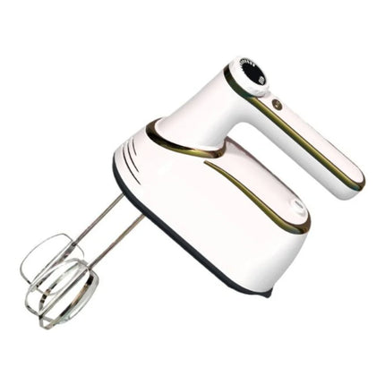 Cordless Electric Hand Blender with Rechargeable Battery, 12-Level Speed Adjustment & Complete Mixing Attachments