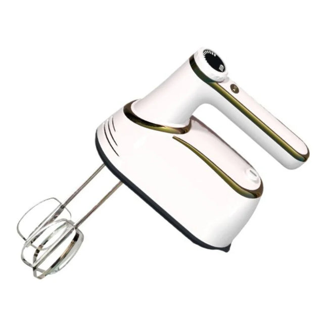 Cordless Electric Hand Blender with Rechargeable Battery, 12-Level Speed Adjustment & Complete Mixing Attachments