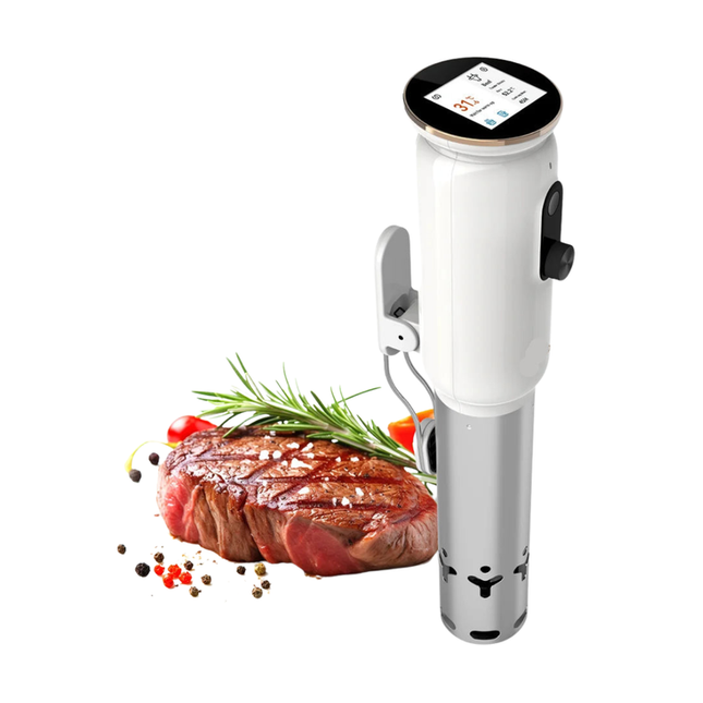 Smart WiFi Immersion Circulator 1000W with Ultra-Accurate Temperature Control & Even Heat Flow