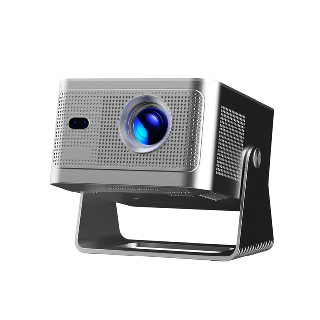 Portable Home Projector 1080P with Built-In Speaker & Screencast