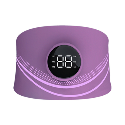 Cordless Waist and Belly Massage Belt with Heat and Six Pulse Modes