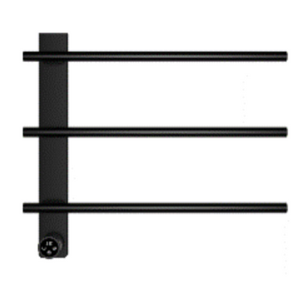 Electric Towel Warmer Rack with Digital Timer, Waterproof Wall Mount, Adjustable 45–60°C