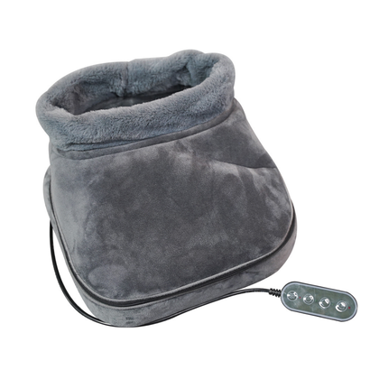Portable Electric Foot Massager with Rolling, Heating, and Adjustable Timer
